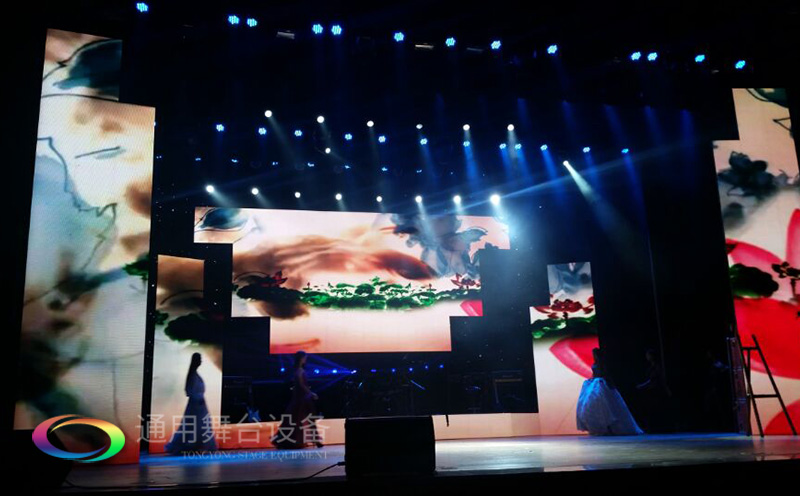 TYWT項目——深圳佳兆業(yè)金沙灣雪域廣場舞臺機械設備及舞臺阻燃幕布項目